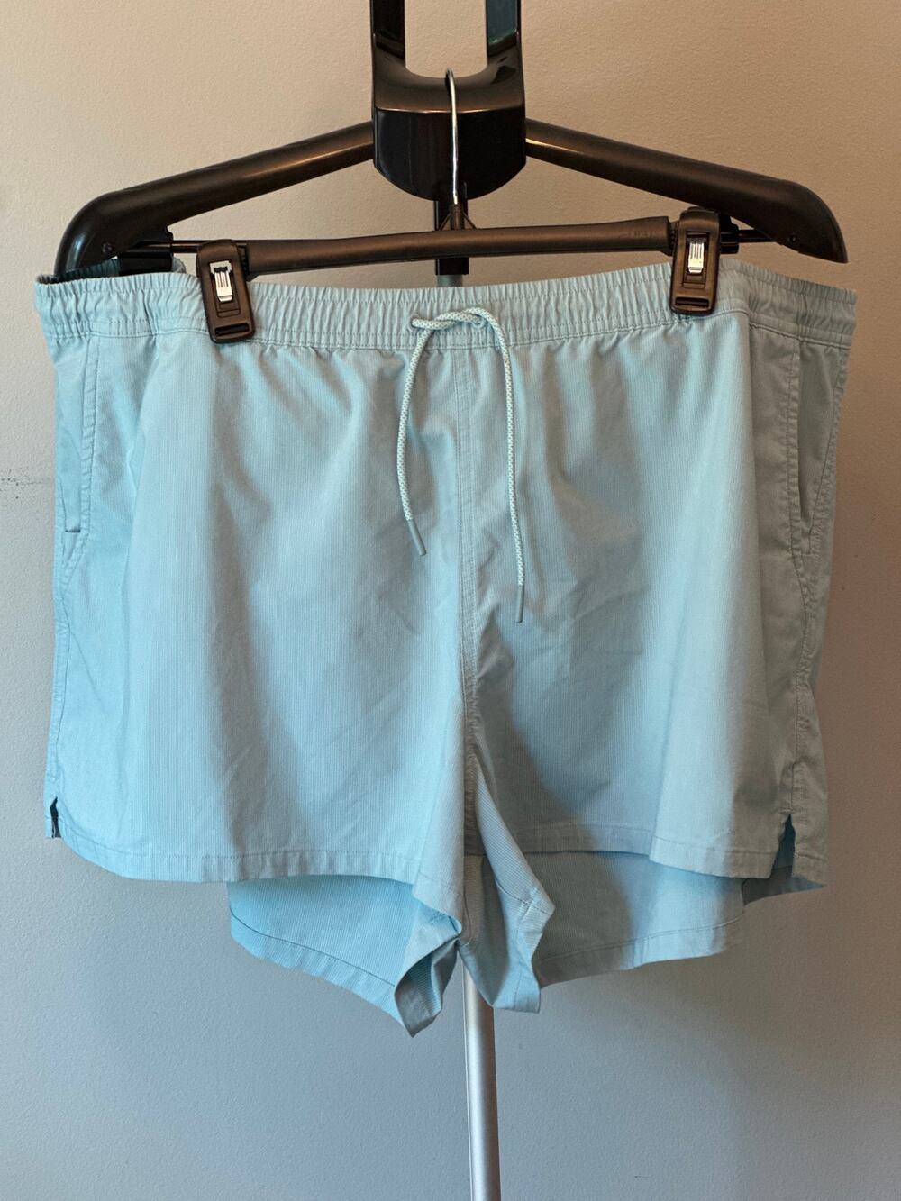 Athleta Marin 2.5 Board Shorts Size 2X Green Swim Trunks Water Beach Athletic